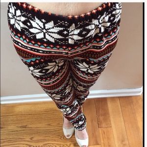 Fur Lined Winter Leggings